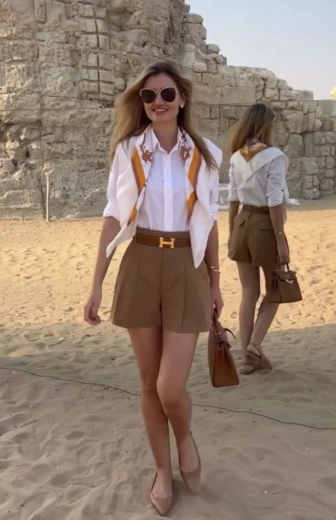 Summer Cloth, Elegant Summer Outfits, 30 Outfits, Simple Summer Outfits, Outfit Mujer, Preppy Style Summer, Elegante Casual, Looks Chic, Classic Outfits