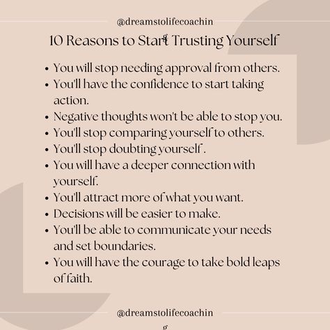 How To Build Trust With Yourself, How To Trust Myself, Connecting With Yourself, Being Secure With Yourself, Learning To Trust Yourself, Connection To Self, How To Build Self Trust, How To Be Secure With Yourself, Building Self Trust