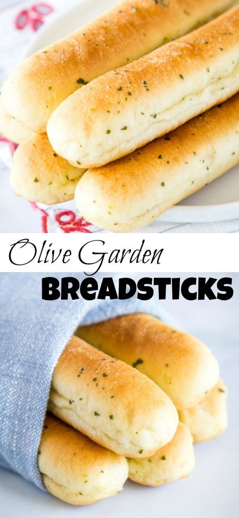 Olive Garden Breadsticks - make your favorite Olive Garden bread sticks right in your own kitchen!  These super soft, tender, buttery and garliky breadsticks will go with all your favorite soups, pastas and just about anything else. Olive Garden Bread Sticks, Garden Bread, Olive Garden Breadsticks, Homemade Breadsticks, Bread Sticks Recipe, Favorite Soups, Bread Sticks, Best Bread Recipe, Cream Face