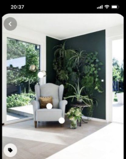 Green Painted Walls, Interior Design Per La Casa, Green Walls, Design Del Prodotto, Trendy Home, Living Room Colors, A Living Room, Design Living, Design Case