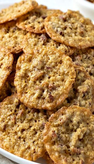 Oatmeal Raisin Lace Cookies, Lacey Oatmeal Cookies, Chocolate Dipped Lace Cookies, Oatmeal Lace Cookies 12 Tomatoes, Lacy Oatmeal Cookies, Crispy Oatmeal Cookies Recipes, Lace Cookies Recipe Oatmeal, Oatmeal Lace Cookies Recipe, Lace Cookies Recipe