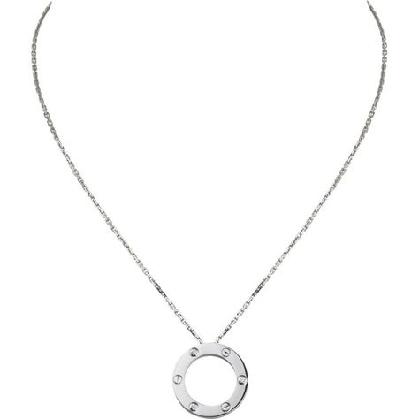 CARTIER Love 18ct white-gold and diamond necklace ($4,405) ❤ liked on Polyvore featuring jewelry, necklaces, cartier jewelry, white gold chain necklace, white gold diamond pendant, white gold diamond necklace and diamond jewelry Cartier Love Necklace, Necklaces Diamond, Cartier Necklace, Necklace White Gold, Necklaces Chain, Jewelry Chain, Jewelry White, Gold Diamond Jewelry, Cartier Love