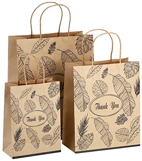 Brown Paper Bag Goody Bags, Paper Bag Decoration, Shopping Bags Diy, Luxury Brand Packaging, Branded Shopping Bags, Shopping Bag Design, Small Paper Bags, Diy Gifts For Girlfriend, Kraft Paper Packaging