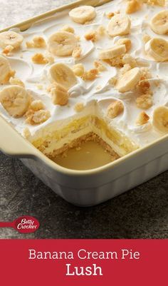 Bananas Pudding, Puding Pisang, Banana Pudding Desserts, Banana Cream Pie Recipe, Banana Split Dessert, Banana Pudding Cake, Sugar Cookie Crust, Banana Pudding Cheesecake, Banana Dessert Recipes