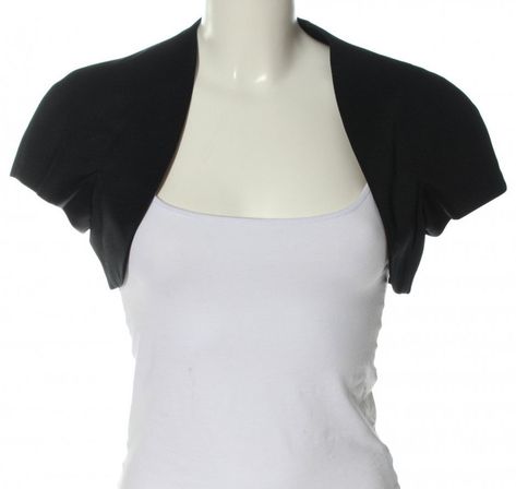 Paule Ka Black Cropped Shrug Black short sleeve bolero jacket Purchase Worn by the Countess of Wessex on:17 October 201413 June 201617 September 2022 Short Sleeve Shrug, Short Sleeve Bolero, Black Bolero, Fashion Infographic, 2000s Clothing, Sleeve Bolero, Bolero Top, Cropped Shrug, Black Shrug