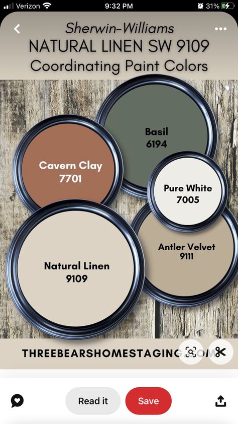 Lake Cabin Interior Paint Colors, Paint Colors For Brown Trim, Cozy Cabin Color Scheme, Cabin Interior Wall Colors, Paint Themes For House, Man Cave Paint Ideas Color Schemes, Paint Colors With Hickory Floors, How To Pick Colors For Your Home, Rustic Home Paint Colors