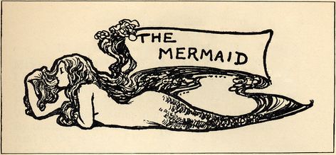 Mermaid from "Poems By Alfred Lord Tennyson" (1907) illust… | Flickr Uni Notes, Mermaid Tattoo Meaning, Mermaid Pinup, Evil Mermaids, Pin Up Mermaid, Mermaid Tattoo Designs, Lord Tennyson, Alfred Lord Tennyson, Tattoo Meanings