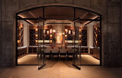 Simple Floor Plans, Winery Tasting Room, Home Wine Cellars, Wine Tasting Room, Wine Cellar Design, Cellar Design, Private Dining Room, Private Dining, Wine Room