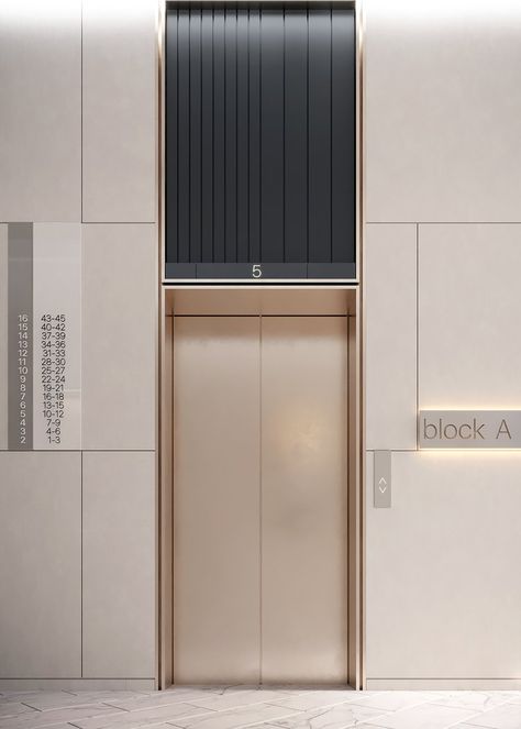 Elevator Door Frames | Elevator Interior Design — Elevator Interior Design Lift Entrance Design, Mall Lift Lobby, Lift Area Design, Lift Lobby Design Commercial, Lift Lobby Design Residential, Lift Wall Cladding Design, Lift Cladding, Lobby Design Residential, Building Entrance Lobby