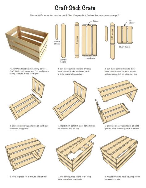 DIY gift box.  I love the versatility of craft sticks, and these jumbo ones are the best for making cute DIY gift boxes. Craft Stick Projects, Diy Popsicle Stick Crafts, Diy Gifts To Make, Fun Craft Ideas, Diy Popsicle, Popsicle Crafts, Craft Sticks, Seni Dan Kraf, Woodworking For Kids