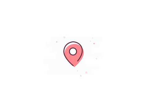 Location Icon by Suresh on Dribbble Location Icon Instagram Highlight, Location Icon Aesthetic, Location Aesthetic, Location Sticker, Location Icon, App Pictures, Tumblr Stickers, Cute App, Book Flowers