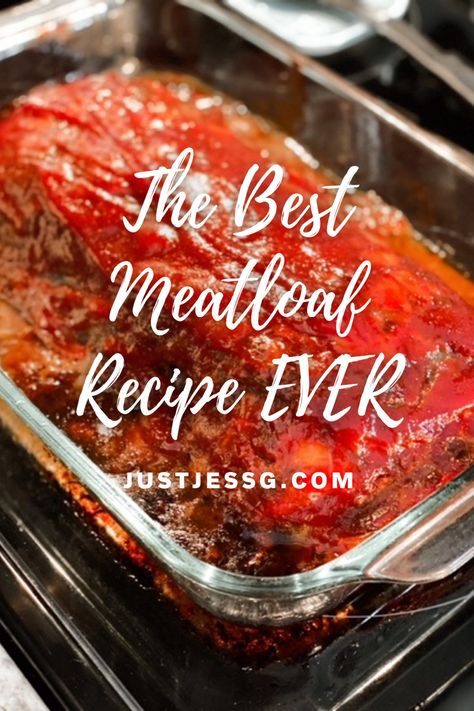 Make your whole family happy with this savory classic Meatloaf! What Goes With Meatloaf, 5 Star Meatloaf Recipes, Beef Stronganoff, Meatloaf Recipies, Sausage Meatloaf, Potassium Recipes, Ground Beef Meatloaf, The Best Meatloaf Recipe, Traditional Meatloaf Recipes