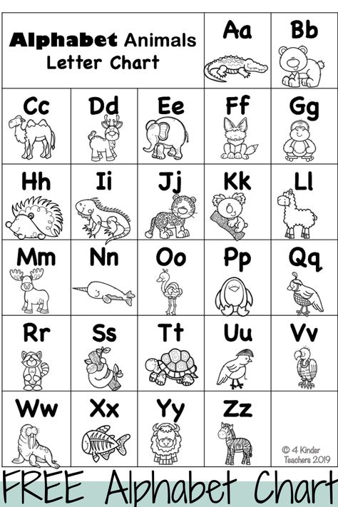 Use this printable ABC chart black and white for so many activities!  To get this abc chart and 6 different ways to use this click on the picture to be taken to our blog! Abc Chart Printable Free, Prek Assessment, Cursive Chart, Letter Formation Chart, 100 Chart Printable, Free Alphabet Chart, Alphabet Chart Printable, Preschool Charts, Abc Chart