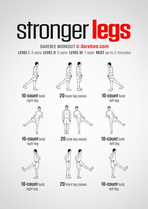 Darebee Legs Workout, Strong Leg Workout At Home, Workouts To Become Stronger, Leg Strength Workout No Equipment, Workouts To Make Your Legs Stronger, How To Get Stronger Legs At Home, Soccer Leg Workout At Home, Workout For Strong Legs At Home, How To Make Legs Stronger