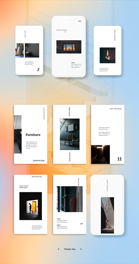 Minimalist Furniture Instagram Story Template | Behance Furniture Instagram Story, Minimal Shirt Design, Instagram Story Ads, Graphic Design Posters Layout, Instagram Design Creative, Social Media Branding Design, Instagram Layout, Minimalist Interior Design, Minimalist Furniture