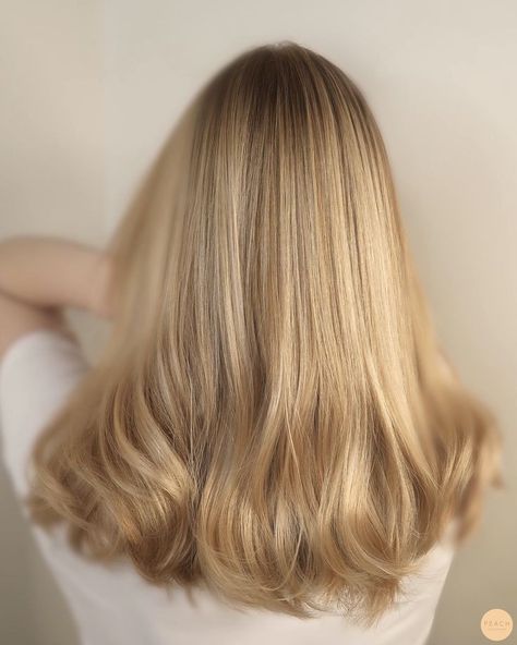 Garnier Hair Color, Warm Blonde Hair, Blond Ombre, Blond Balayage, Golden Blonde Hair, Dyed Blonde Hair, Honey Blonde Hair, Blonde Hair Inspiration, Blonde Hair Shades