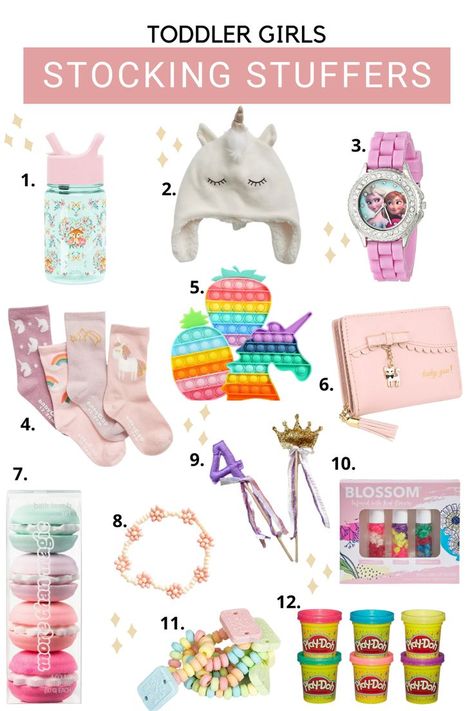 Girls Stocking Stuffers, Girl Stocking Stuffers, Stocking Stuffer Ideas For Toddlers, Kids Stocking Stuffer Ideas, Stocking Stuffers For Toddlers, Stocking Stuffers For 3 Year Girl, Kids Stocking Stuffers, Toddler Stocking Stuffers Girl, Stocking Stuffers 2 Year Girl