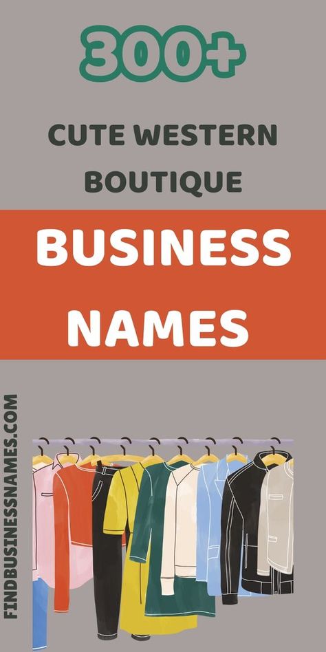 Explore these adorable and unique Cute Western Boutique Names that perfectly capture the rustic charm and chic style. 

Perfect for your next business venture, these names are sure to stand out and attract customers! 

#WesternBoutiqueNames Unique Western Boutique Names, Western Store Names, Southern Names For Business, Western Names For Business, Western Business Names, Southern Boutique Names, Western Boutique Names, Cute Business Names, Boutique Names Ideas