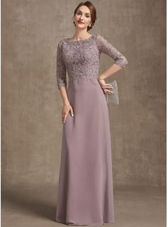 A-Line V-neck Floor-Length Chiffon Lace Mother of the Bride Dress With Beading Sequins (008179216) - JJ's House Mother Of The Bride Dresses 3/4 Sleeve, Mother Of The Bride Dresses Long Sleeve, Mother Of The Bride Gown Classy Summer, 2022 Mother Of The Bride Dresses, Modest Mother Of The Bride Dresses, Dusty Rose Mother Of The Bride Dress, Mother Of The Bride Dresses Winter, Mother Of The Bride Dresses With Sleeves, Mother Of Groom Dresses Winter