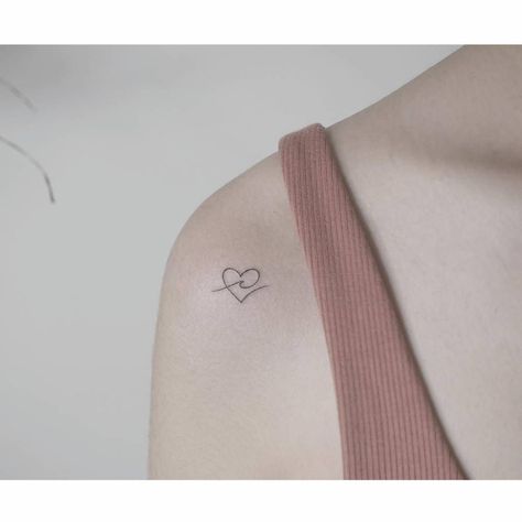 Wave Tattoos | Tattoofilter Wave Heart Tattoo Simple, Wave Micro Tattoo, Heart And Waves Tattoo, Wave In Heart Tattoo, Ocean Wave Heart Tattoo, Minimalist Wave Tattoo Simple, Heart Wave Sun Tattoo, Single Wave Tattoo, Wave Couple Tattoo