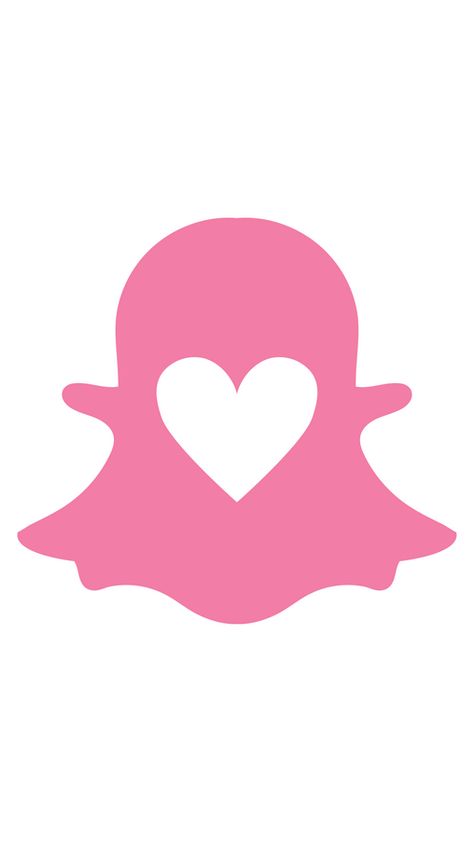 Snapchat is a social media platform beloved for its ephemeral nature, but we decided to improve its logo a bit. In this delightful makeover, the iconic Snapchat ghost has donned a vibrant shade of... Cute Love Stickers For Snapchat, Sweet Snapchat Stickers, Snap Logo Aesthetic Pink, Snapchat Logo Pink, Snapchat Logo Purple, Snapchat Ghost, Snapchat Logo, Logo Stickers, Snapchat Stickers