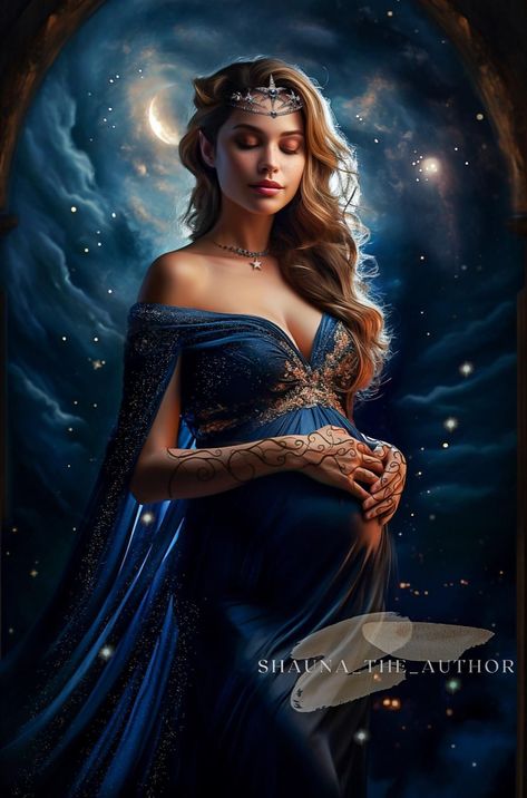 Book Series: A Court of Thorns and Roses by author Sarah J. Maas (artwork: @shauna_the_author) Pregnant Feyre, Feyre And Rhysand, A Court Of Wings And Ruin, Sarah J Maas Books, A Court Of Mist And Fury, Look At The Stars, Throne Of Glass, Sarah J Maas, Sarah J