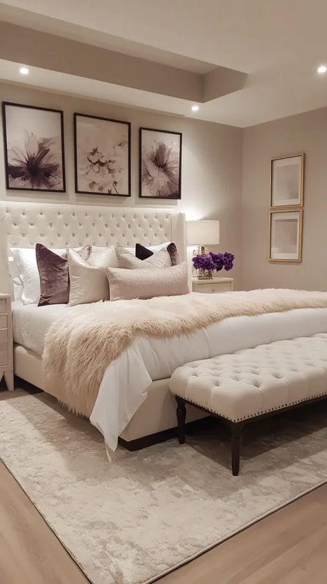 Update your bedroom with these ideas to transform your bedroom into an elegant oasis. Whether you like a whimsical romantic bedroom or appreciate bedroom design and are looking for a couple of bedroom ideas, a room makeover, aesthetic bedroom tips, or modern bedroom design, you'll find something here. From small room bedroom tips to larger bedroom design styles, there's something for every taste and aesthetic style. Refresh your bedroom with these easy styling tips! RealEstateSpice.com