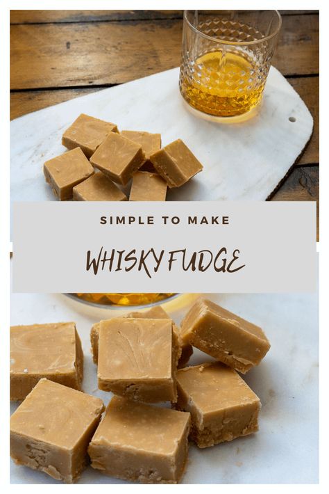 Homemade Whisky Fudge Recipe | Simple Recipes At Home Whisky Fudge, Whiskey Fudge, Fantastic Fudge, Jack Daniels Fudge, Boozy Treats, Bark Recipes, Homemade Fudge Recipes, Fudge Flavors, Fudge Recipes Chocolate