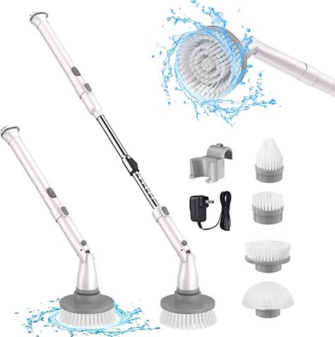 Amazon Home Finds - A Well Styled Life® Grout Cleaning Machine, Bathroom Tile Floor, White Bath Towels, Floor Scrubber, Tile Cleaners, Leather Throw Pillows, Power Shower, Small Bathroom Organization, Outdoor Cleaning