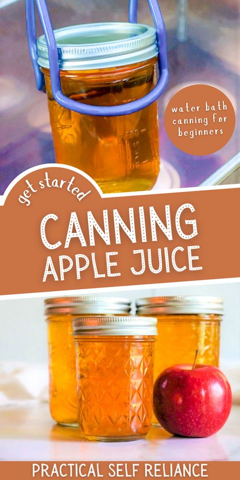 Homemade Apple Juice Without Juicer, Fresh Apple Juice Recipes, Can Apple Juice, Canning Apple Juice, Apple Canning Recipes, Apple Recipes For Canning, Apple Canning, Homemade Apple Juice, Apple Juice Recipe