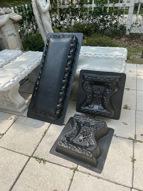 Concrete planter molds