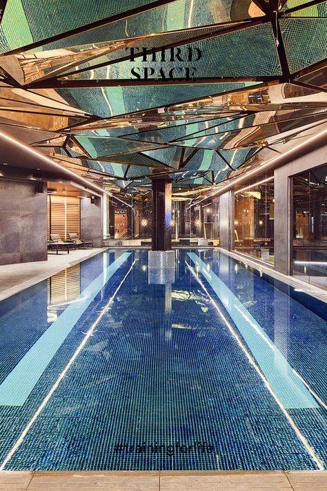 Third Space London, Third Space Gym, Interior Pool, Hotel Guestroom, Therapy Pools, Fitness Center Design, Sport Facilities, Third Space, Hotel Swimming Pool