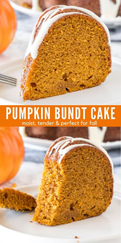 Ww Coffee Cake Weight Watcher Recipes, Weight Watchers Pumpkin Recipes, Best Pumpkin Cake, Pumpkin Bundt Cake Recipes, Dessert For Fall, Cake With Cream Cheese Icing, Pumpkin Bundt, Ww Meals, Pumpkin Bundt Cake