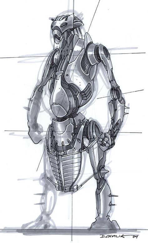 Doug Chiang Doug Chiang Concept Art, Doug Chaing, Robot Blueprint, Robert Zemeckis, Robot Sketch, Robot Illustration, Star Wars Droids, Star Wars Concept Art, Star Wars Rpg