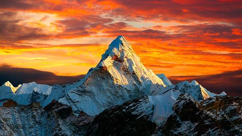 HD wallpaper: ama dablam, himalayas, sagarmatha national park, summit, peak | Wallpaper Flare Mountain Painting Acrylic, Hd Landscape, Wallpaper Windows 10, Monte Everest, Pine Tree Silhouette, Himalayas Mountain, Boat Illustration, Islamic Wallpaper Hd, Nature Hd