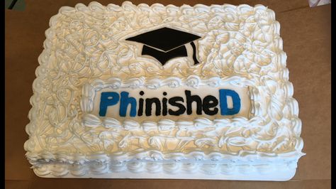 Congratulations on a PhD. PhinisheD! Phd Graduation Party Decorations, Phd Cake, Phd Graduation Cake Ideas, Graduation Party Ideas Doctorate, Phd Cake Ideas, Phd Graduation Cake, Doctorate Party, Phd Celebration Cake, Graduation Party Ideas Phd