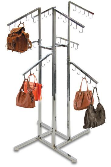 Handbag Display, Purse Rack, Purse Display, Purse Holder, Decorative Purse Displayer How To Display Purses For Sale, Diy Purse Display, Bag Stand Display, Handbag Display Ideas, Handbag Displays, Handbag Stand, Handbag Rack, Purse Rack, Cosmetics Display Stand