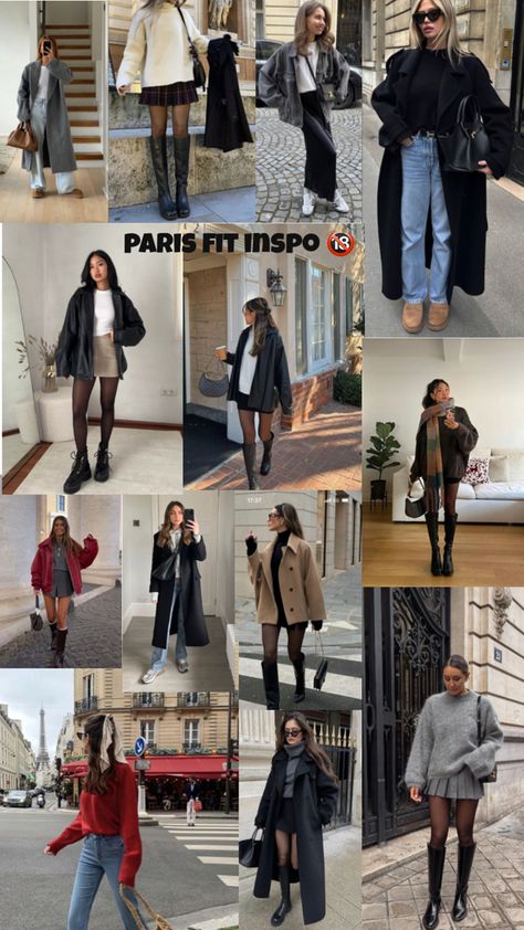 Paris Winter Outfit Midsize, Autumn Paris Outfits 2024, French Museum Outfit, Outfit Ideas For Italy In November, London Outfit February, Nice France Outfits Winter, Winter Outfits France, Paris Outfits January, Paris Wardrobe Spring