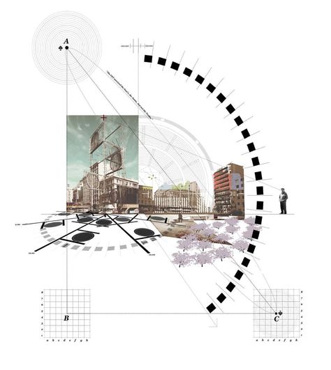 In Memory of ERT. Drawing by @deepower1237. #architecture #drawing #concept #collage #research #thesis #design #archdaily… Collage Architecture, Site Analysis Architecture, Mises En Page Design Graphique, Architecture Drawing Presentation, Architecture Portfolio Layout, Henning Larsen, Architecture Drawing Sketchbooks, Architecture Drawing Plan, Architecture Portfolio Design