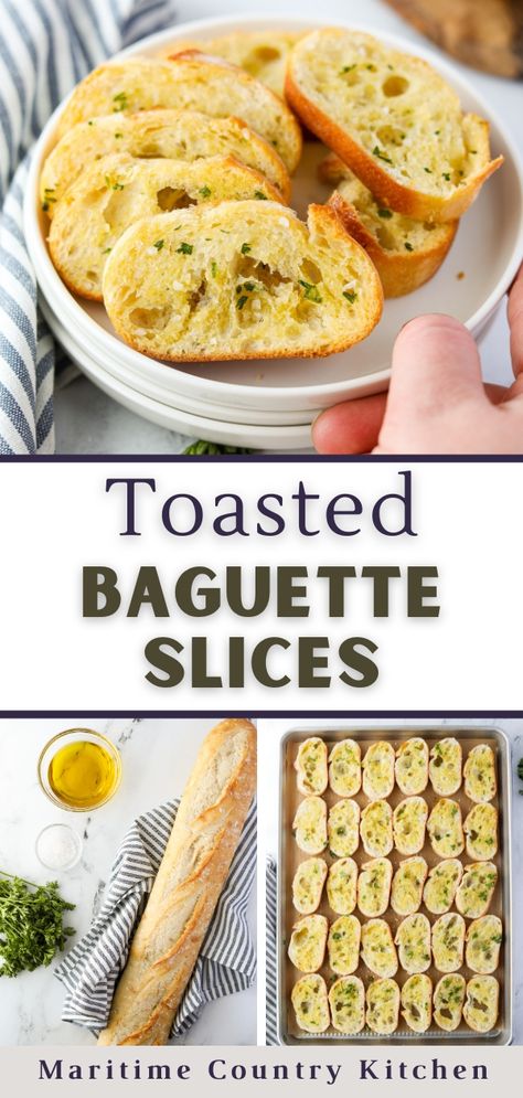 French Bread Appetizers, Brie Bruschetta, Baguette Appetizer, Crostini Bread, Toasted Baguette Slices, How To Make Crostini, Fresh Bruschetta, Italian Appetizers Easy, Baguette Slices