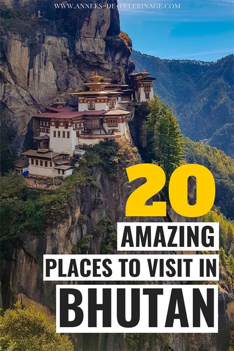 The best places to visit in Bhutan - a massive travel guide with the top tourist attractions and must-sees in Bhutan. Plan your perfect Bhutan tour! Also includes the best Bhutan photography inspiration.  #travel #bhutan #traveltips #travelguide #asia Bhutan Travel Places To Visit, Bhutan Photography, Bhutan Travel, Visit Asia, Golf Event, Couple Travel, Adventure Travel Explore, Travel Destinations Asia, Asia Travel Guide