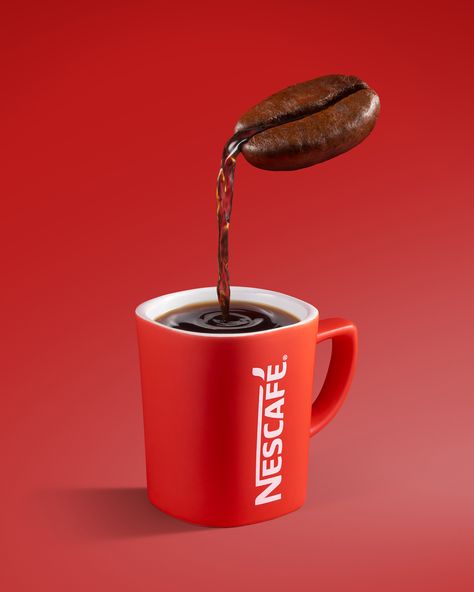 Nescafe Coffee, Coffee Poster Design, Coffee Advertising, Ads Creative Advertising Ideas, 광고 디자인, Creative Advertising Design, Publicidad Creativa, Food Advertising, Graphic Design Ads