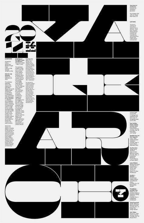 (번역) 구조적 타이포그래피 Michael Bierut, Typo Poster, 타이포그래피 포스터 디자인, Architecture Poster, Type Posters, Outdoor Quotes, Vintage Typography, Illustrator Tutorials, School Architecture