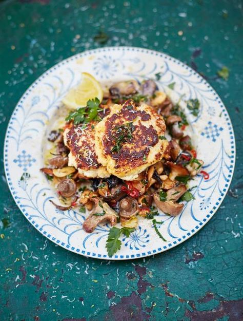 Ricotta & Parmesan fritters | Jamie Oliver | Food | Jamie Oliver (UK) Ricotta Fritters, Jamie Oliver Recipes, Fritter Recipes, Starters Recipes, Jamie Oliver, Food Magazine, Rolls Recipe, Vegetarian Cheese, Pork Belly