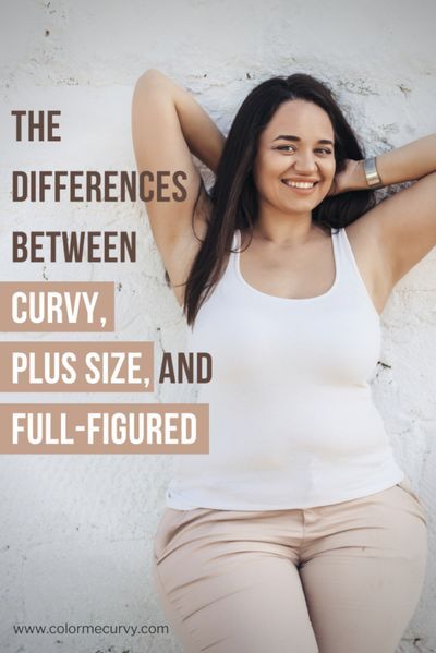 The Differences Between Curvy, Plus Size, And Full Figured | Color Me Curvy Medium Size Body Outfits, Hourglass Body Shape Fashion, Plus Size Body Shapes, Hourglass Figure Outfits, Hourglass Outfits, Plus Size Capsule Wardrobe, Shein Plus Size, Curvy Body Types, Jogging Suits