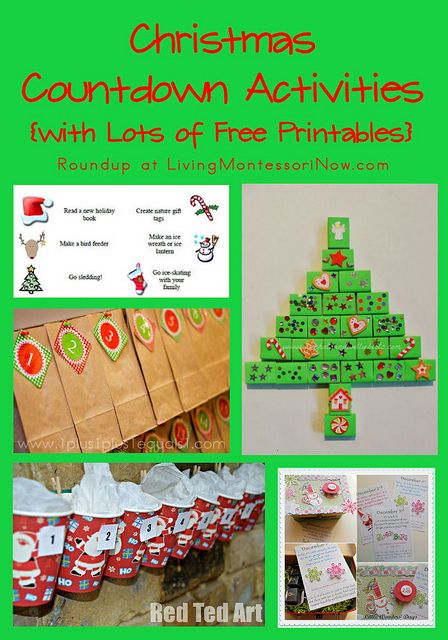 Hundreds of December Holiday Activities for Kids Christmas Countdown Chain, Christmas Countdown Activities, Countdown Chain, Calender Ideas, Countdown Activities, Christmas Units, Holiday Activities For Kids, Diy Advent Calendar, Christmas Activities For Kids