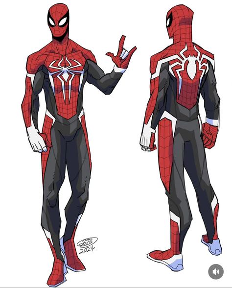 Spiderman Oc Art, Spiderman Suit, Spiderman And Spider Gwen, Trollhunters Characters, Marvel Character Design, Spiderman Suits, Drawing Superheroes, Spiderman Spider, Marvel Comics Wallpaper