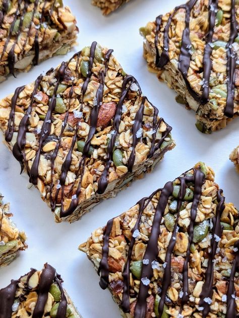 Perfect No-Bake Granola Bars - In The Wild Heart Kitchen Healthy No Bake Bars, Homemade Bars For Kids, Granola Bars Homemade Healthy, Granola Bars Homemade, Granola Squares, Trail Mix Granola Bars, Healthy Homemade Granola Bars, Peanut Butter Granola Bars, Homemade Granola Bars Healthy