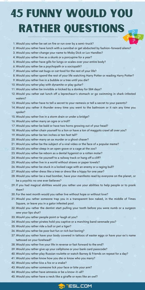 Sleepover Would You Rather, Most Likely Too Questions Friends, Conversation Starters Friendship, Funny Dating Questions, Who Would Rather Questions Friends, Funny Getting To Know You Questions, Friendship Questions Game Funny, Would You Rather Funny, Would You Rather Questions For Work