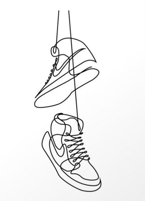 Hipster Prints, Sneakers Art, Sneakers Wallpaper, Idee Cricut, Couple Drawing, Poster Decor, Sneaker Art, Wall Art Large, Large Poster